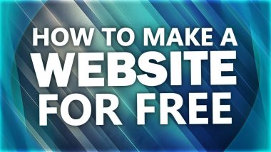 How to Make a Website for FREE